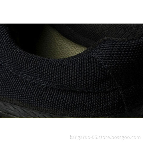 Cheap Name Brand Military Army Green Color Canvas Shoes
